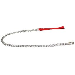 Povodac za pse metal 1m*4mm crveni