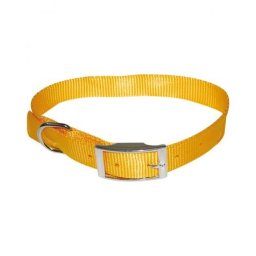 Ogrlica za pse najlon 16*400 zuta
