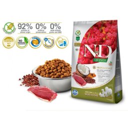 N&D Suva hrana Quinoa Skin&Coat Duck, Coconut-Curcuma 800 g