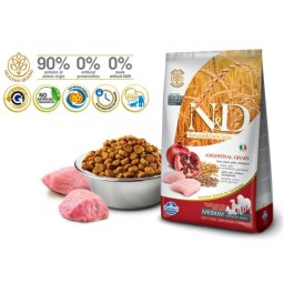 N&D Suva hrana LG Medium Adult Chicken&Pomegranate 800 g