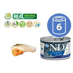 N&D Vlažna hrana Can Dog Ocean Mini Codfish&Pumpkin 140g x 6kom pakovanje