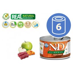 N&D Vlažna hrana Can Dog PM Mini Venison&Pumpkin 140g x 6 kom pakovanje