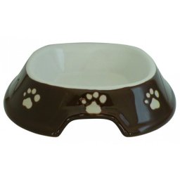 Posuda za pse 12cm braon
