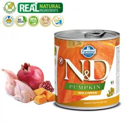 N&D Vlažna hrana konzerva Dog Pumpkin Quail&Pumpkin 285g