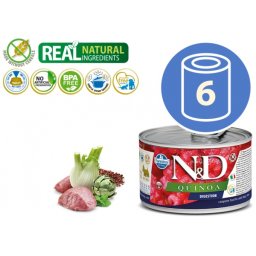 N&D Vlažna hrana Can Dog Quinoa Mini Digestion 140g x 6kom pakovanje