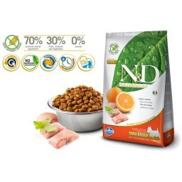 N&D Suva hrana Prime Mini Adult Fish&Orange 800g