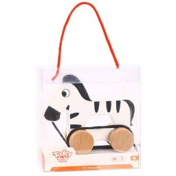 Tooky toy Drvena igračka Zebra NOVO