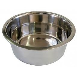 Metalna činija za pse i mačke 0.25L (Ø11 cm) – Inox posuda za hranu i vodu