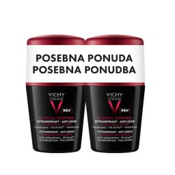 Vichy deo homme antiperspirant roll-on bez alkohola, ne ostavlja tragove, PROMO 2x50ml