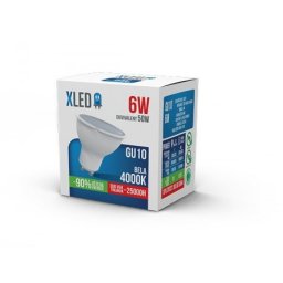 Xled GU10 sijalica 6W 220V Bela 4000K 100°