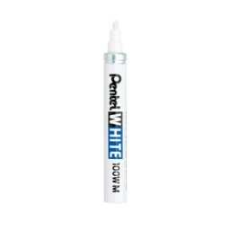 Pentel marker white 3.9mm ( p.x100wm )