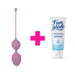 Kegel balls purple 75g i lubrikant ku133