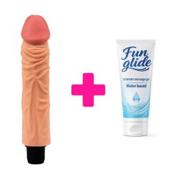 Mekani vibrator 21.5cm the real deal i lubrikant ku143