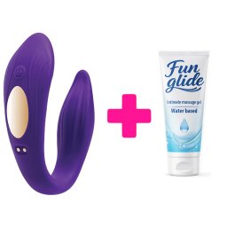 Vibrator za parove leto i lubrikant ku158