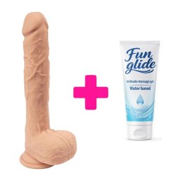 Vibro dildo sa pomeranjem Zeus i lubrikant KOMBINUJ I UŠTEDI 137