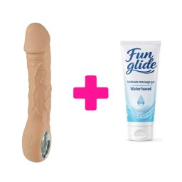 Vibrator Prometheus skin i lubrikant KOMBINUJ I UŠTEDI 119