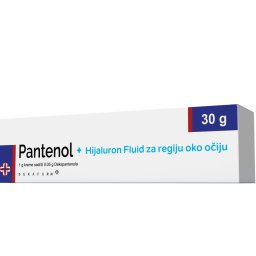 Pantenol + Hijaluron fluid za regiju oko očiju 30g DUKAFARM