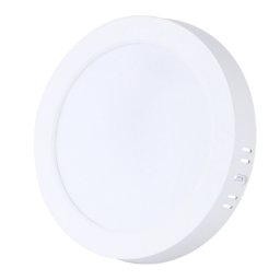 XLED 24W 6500K Nadgradni okrugli LED panel plasticni ,2640Lm,φ290*31mm, Ra80, IP20