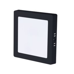 XLED 18W 4000K Nadgradni cetvrtasti LED panel plasticni ,1890Lm,217*217*31mm, Ra80, IP20 crni
