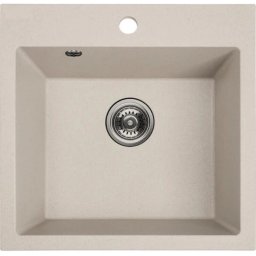 Granitna sudopera Valterra NIKO 490 u Bez boji 49x49 cm