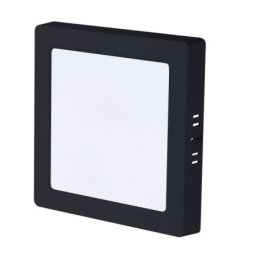 Xled 24w 4000k black nadgradni cetvrtasti LED panel plasticni,2640lm,285*285*31mm,ra80,ip20crni 266430