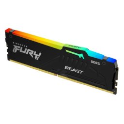 Kingston dimm ddr5 32gb 5600mt/s kf556c40bb2a-32 fury beast rgb black