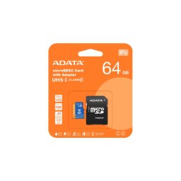 MICRO SDXC KARTICA SA ADAPTEROM ADATA 64GB CLASS-10 *TH *SR