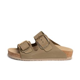 Anatomske ženske kožne papuče Tara 410 khaki