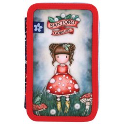 Pernica puna 3zipa Little Mushroom Gorjuss 607GJ35