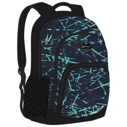 Ranac ðački Monochrome Mesh Brave Connect 39211 crno-zeleni