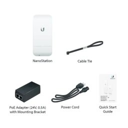 Ubiquiti UQ-NSM5-LOCO NanoStation M5 LOCO 5GHz, 13 dBi, MIMO 2x2 tehnologija