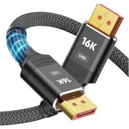 Nedefinisan E-Green Kabl DisplayPort 2.1 M/M 16K/80Hz 2m, crni