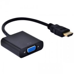 Gembird HDMI to VGA with audio Black Adapter