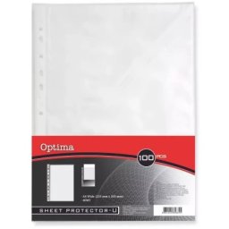 Optima fascikla a4 11 rupa 40mic xxl optima ( 990101 )