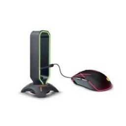 Rampage rm-h66 rgb crni 33543 nosač za slušalice