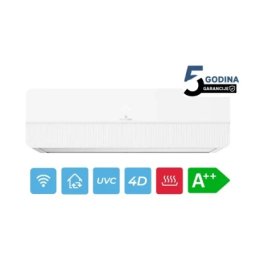 Profilocool icsd-12wihuvc white12000btu a++ inverterwifi/gsj/uvc/4d klima uređaj