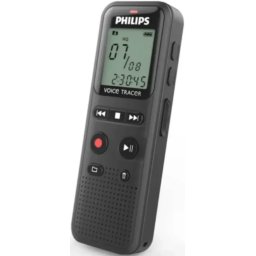 Philips Diktafon DVT1160 Mono 8GB LCD2x AAA,8GB,Crna
