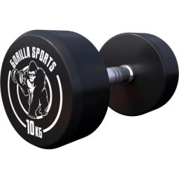 Gorilla Sports Okrugle gumirane bučice (2 x 10 kg) ( 100278-00008-0109 )