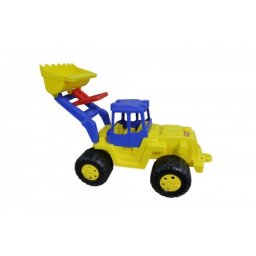 Igračka za decu plastični buldožer žuti 92x37x40cm ( 038081 )