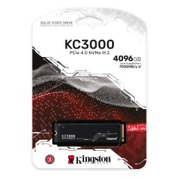 SSD 4TB KINGSTON SKC3000D/4096G, 7000/7000 MB/s, PCIe NVMe Gen4