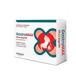 GASTROMAX jagoda tbl za žvakanje 12x