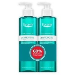 Eucerin Dermopure Clinical Gel za čišćenje 2x400 ml
