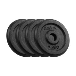 REBEL ACTIVE Liveni gvozdeni tegovi klasične ploče set 4x2.5kg / 31mm RBA-2127