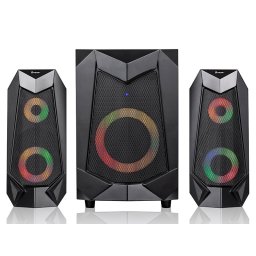 TRACER Zvucnici 2.1 20W RGB USB crni bluetooth Hi-Cube