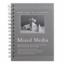 Blok Mixed Media sivi list 154x216 115g 60l 251286