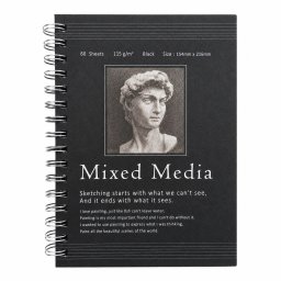 Blok Mixed Media crni list 154x216 115g 60l 251286