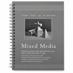 Blok Mixed Media sivi list 210x290 115g 60l 251287