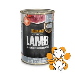 BELCANDO Lamb 400g, Konzervirana Vlažna Hrana za pse, Ukus Jagnjetina