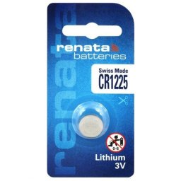 RENATA SWITZERLAND CR1225 LITHIUM 3V 1PACK RENATA 12.5MMX2.5MM/BR1225