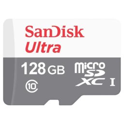 SanDisk Micro SDXC 128GB Ultra, SDSQUNR-128G-GN6MN